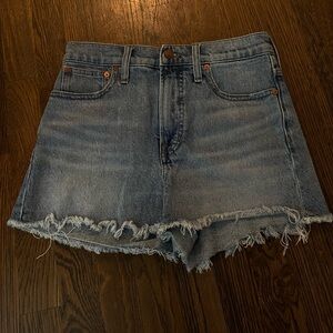 Madewell The Perfect Jean Short